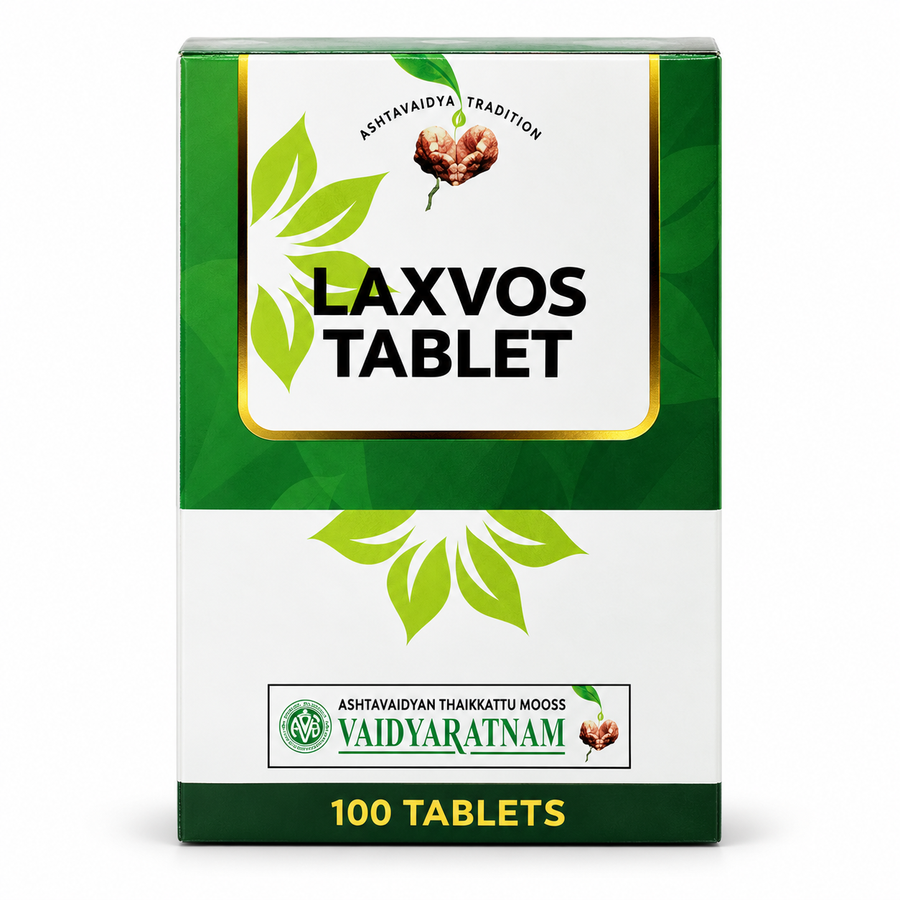 Laxvos Tablets – 100 Nos | Vaidyaratnam