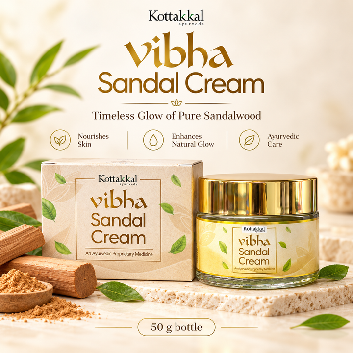 Vibha Sandal Cream – 50 g | Kottakkal