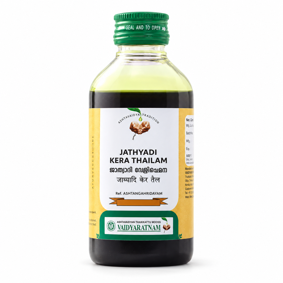 Jathyadi Kera Thailam – 200 ml | Vaidyaratnam