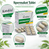 Spermakot Ayurvedic Tablets | Kottakkal