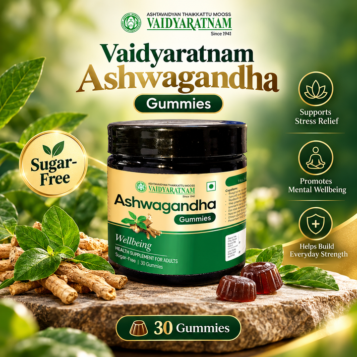 Ashwagandha Gummies – 30 Nos | Vaidyaratnam