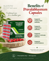 Pravala Bhasmam Capsules – 100 Nos | Kottakkal Ayurveda