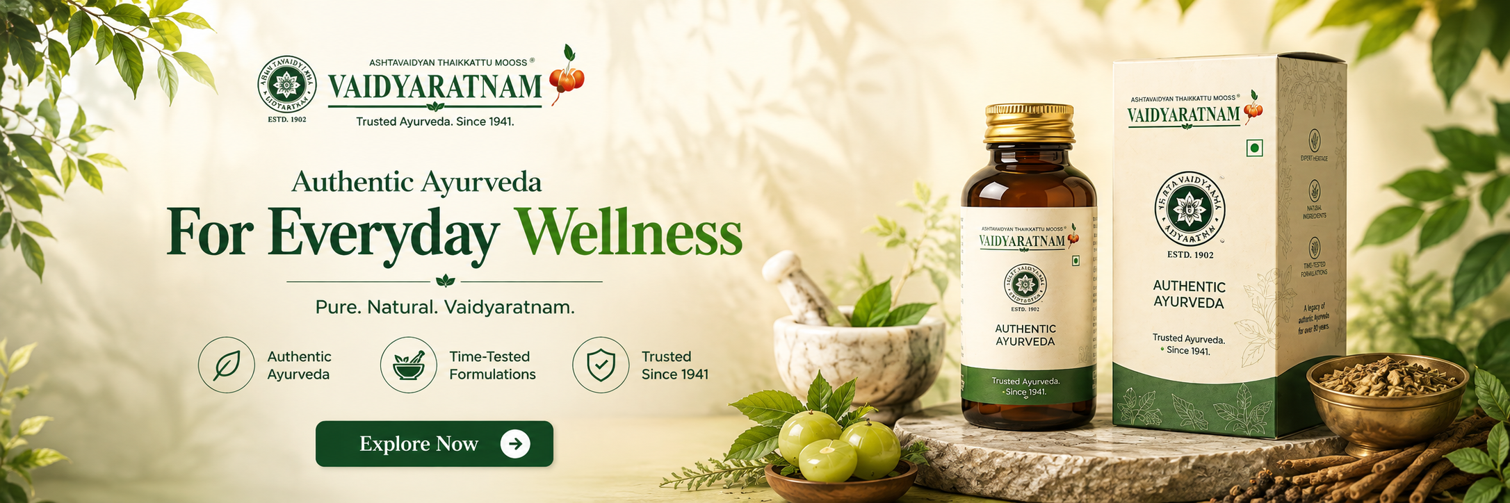 Ayurveda banner