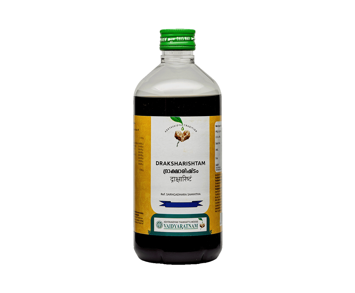 Draksharishta M – 450 ML | Vaidyaratnam