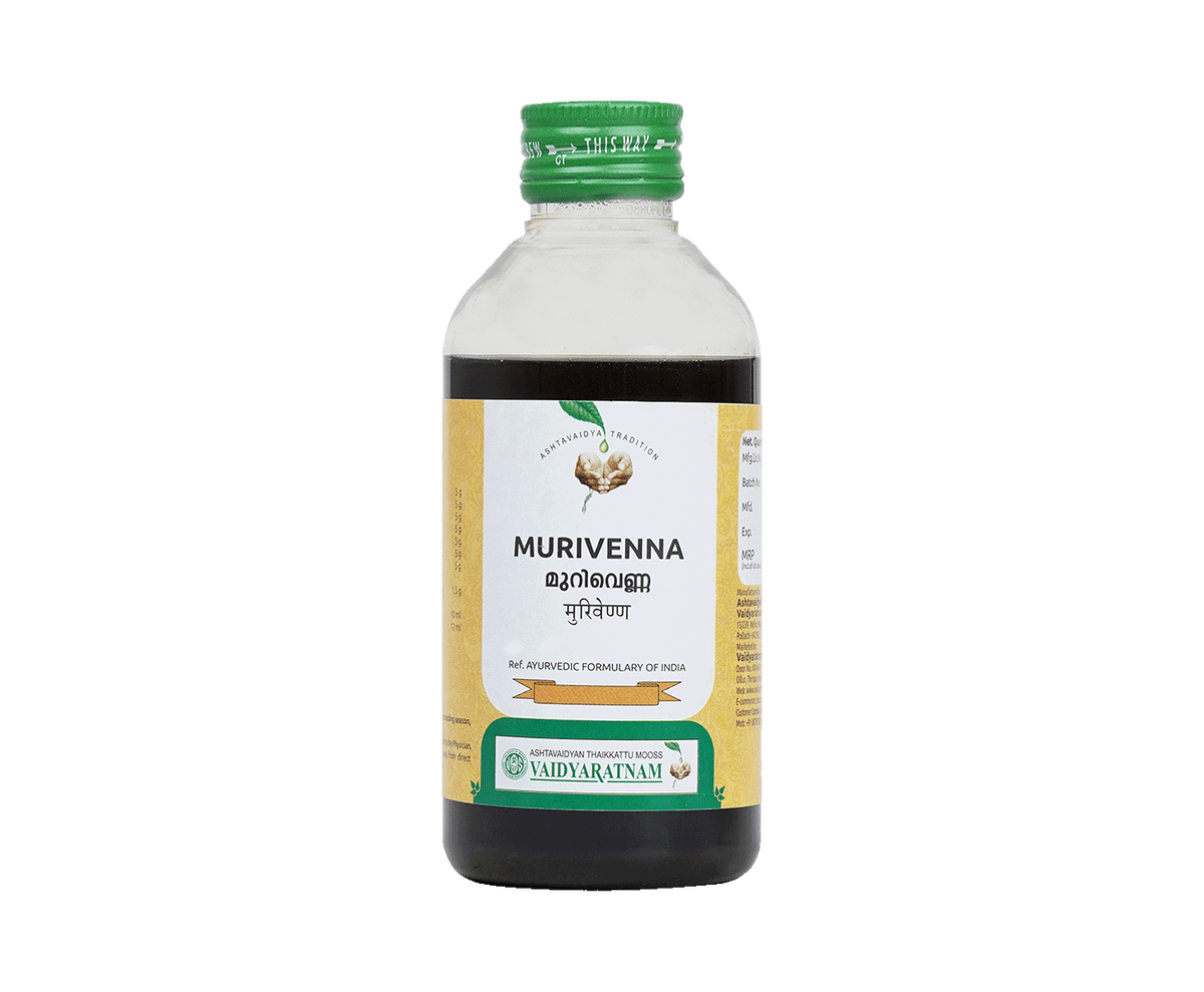 Murivenna Ayurvedic Oil – 200 ml