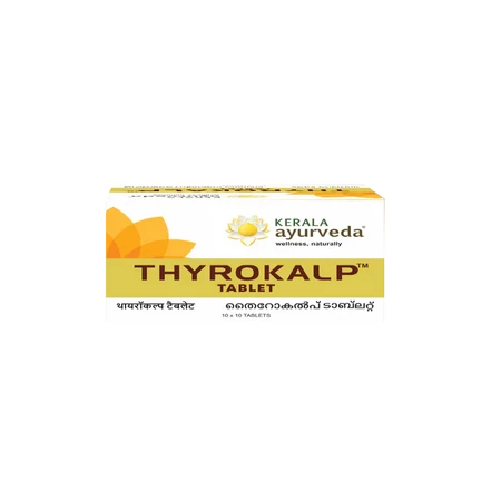 Thyrokalp Tablet – 100 Nos | Kerala Ayurveda