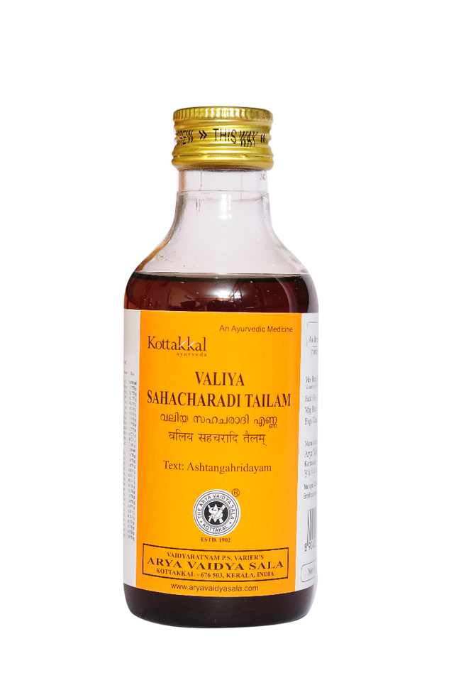 Valiya Sahacharadi Tailam – 200 ML | Kottakkal