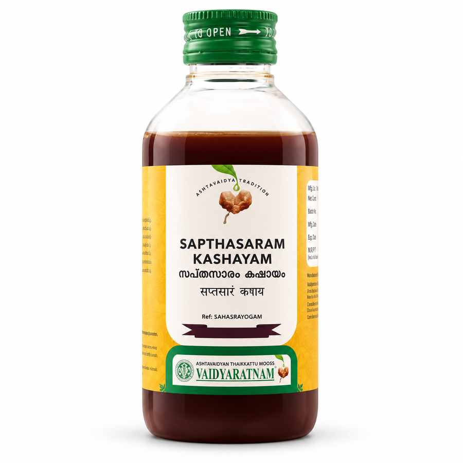 Sapthasaram Kashayam – 200 ML | Vaidyaratnam