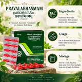 Pravala Bhasmam Capsules – 100 Nos | Kottakkal Ayurveda