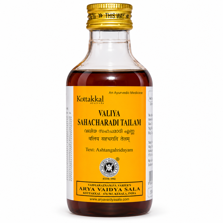 Valiya Sahacharadi Tailam – 200 ML | Kottakkal